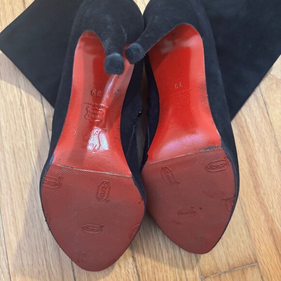 Christian Louboutin Suede Ankle Boots - Picture 4 of 4